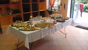 Hochzeitsfeier im Weingut M.J.Mller